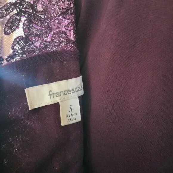 Sleeveless Purple Francesca's Dress - Picture 4 of 6